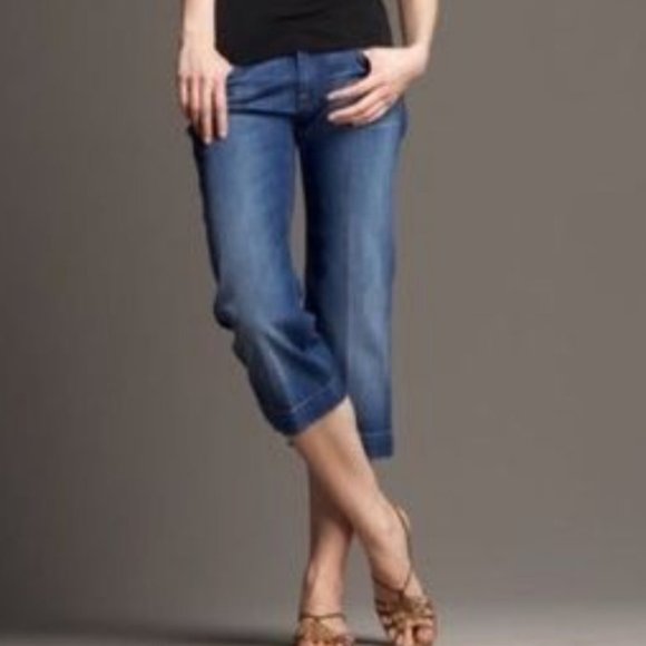 7 for all Mankind DOJO Crop Jean 28 - Picture 1 of 8